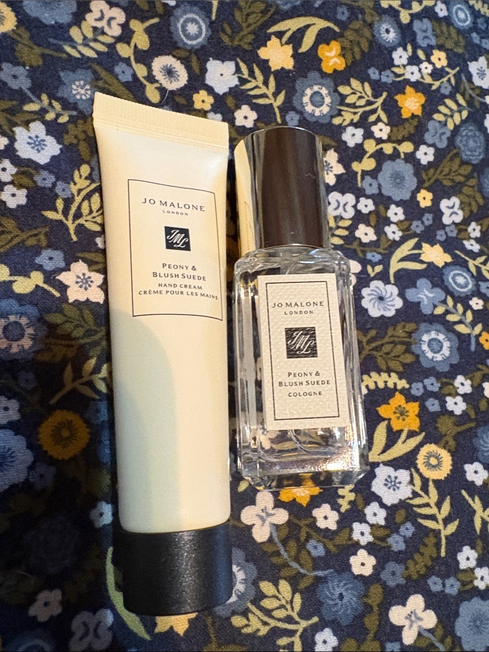 Jo Malone Peony & Blush Suede Cologne and Hand Cream mini size